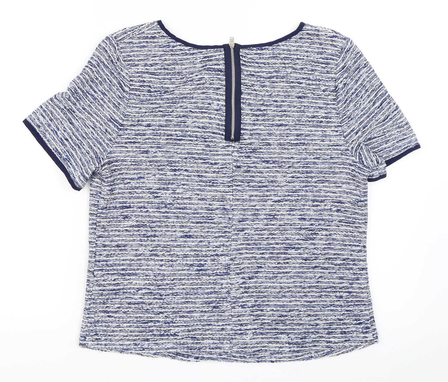 Oasis Womens Blue   Basic Blouse Size M