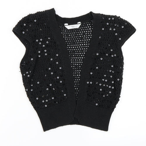 New Look Girls Black   Cardigan Jumper Size S