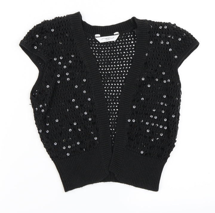 New Look Girls Black   Cardigan Jumper Size S