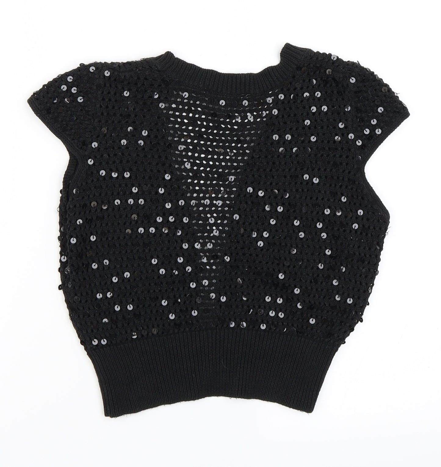 New Look Girls Black   Cardigan Jumper Size S
