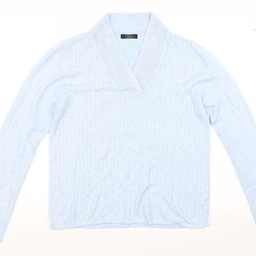 BM Womens Blue   Pullover Jumper Size S