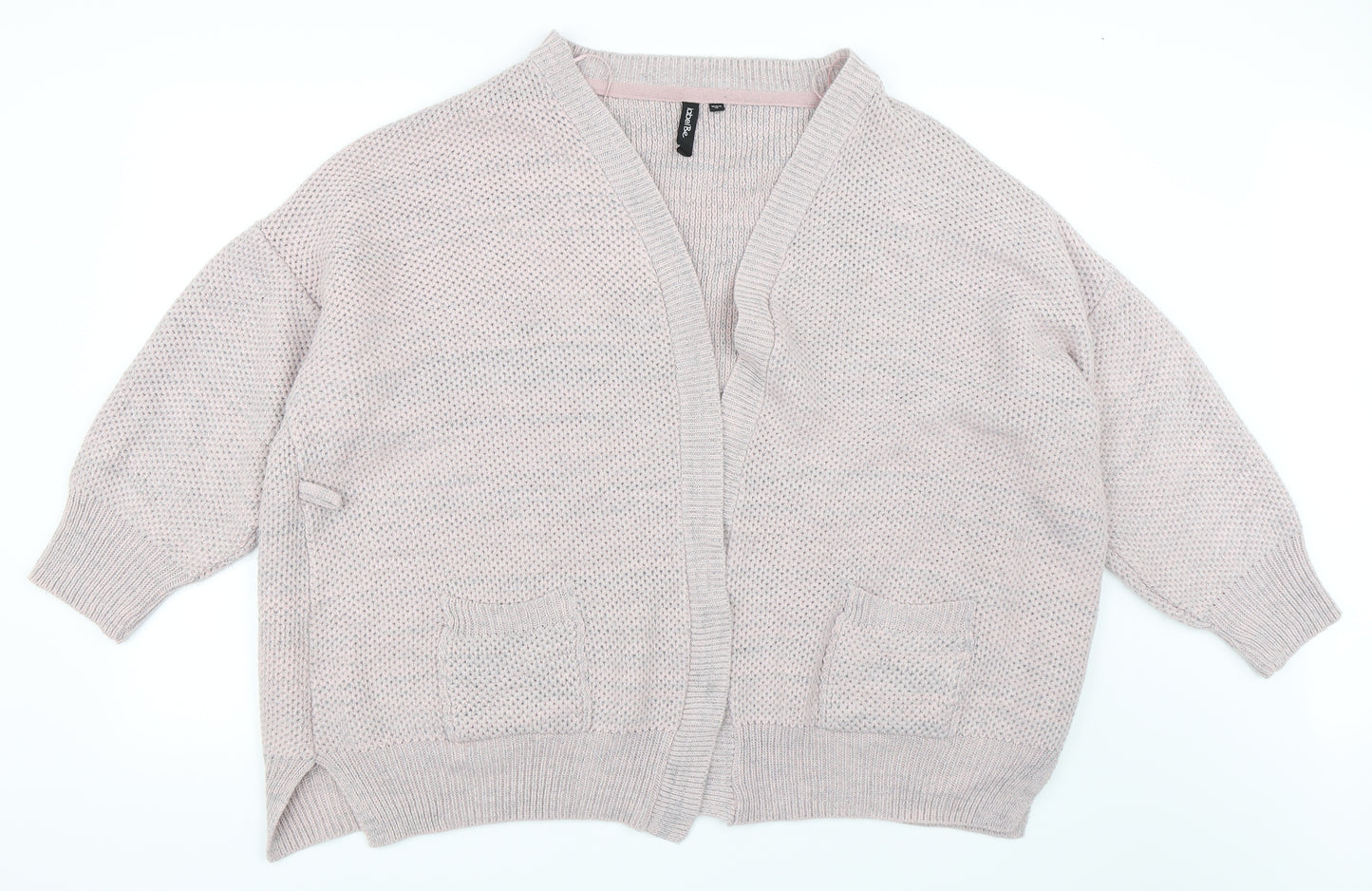 LabelBe Womens Pink   Cardigan Jumper Size XL