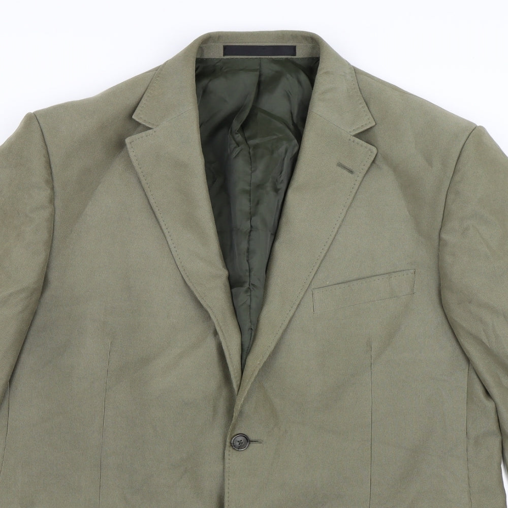 Marks and Spencer Mens Green   Jacket Blazer Size 42