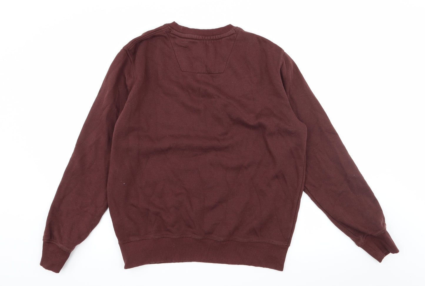 F&F Mens Brown  Jersey Pullover Sweatshirt Size M  - Iowa State