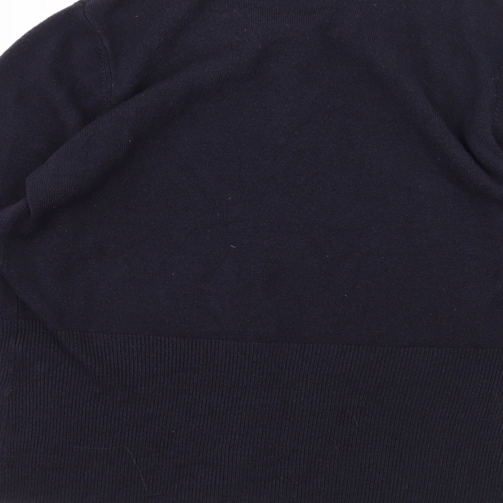 Per Una Womens Blue  Knit Cardigan Jumper Size 16