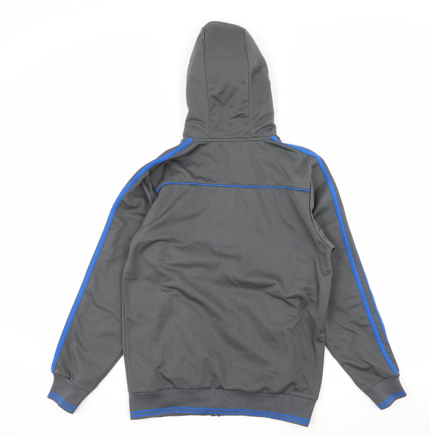 Lonsdale Boys Grey  Jersey Full Zip Hoodie Size 11-12 Years