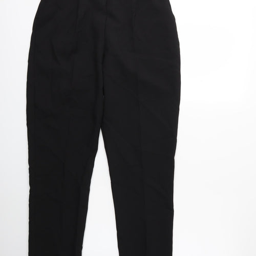 Preworn Womens Black   Trousers  Size 14 L30 in