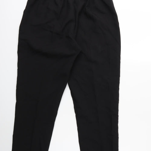 Preworn Womens Black   Trousers  Size 14 L30 in