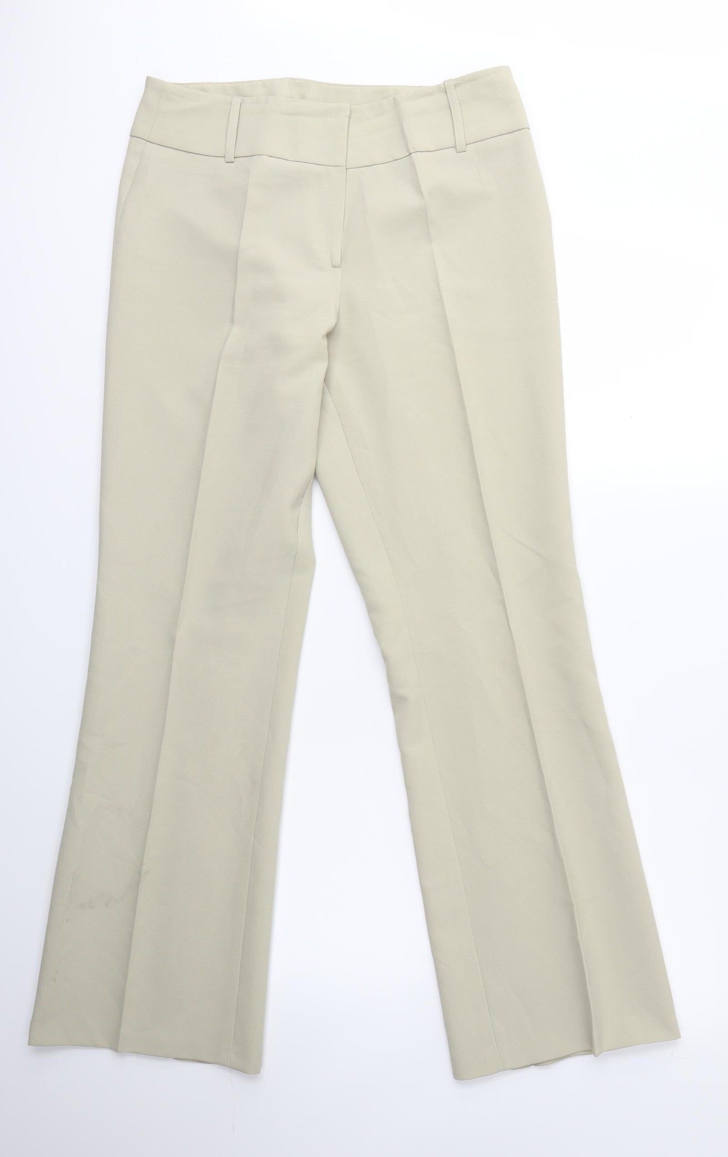 Dorothy Perkins Womens Beige   Trousers  Size 12 L29 in
