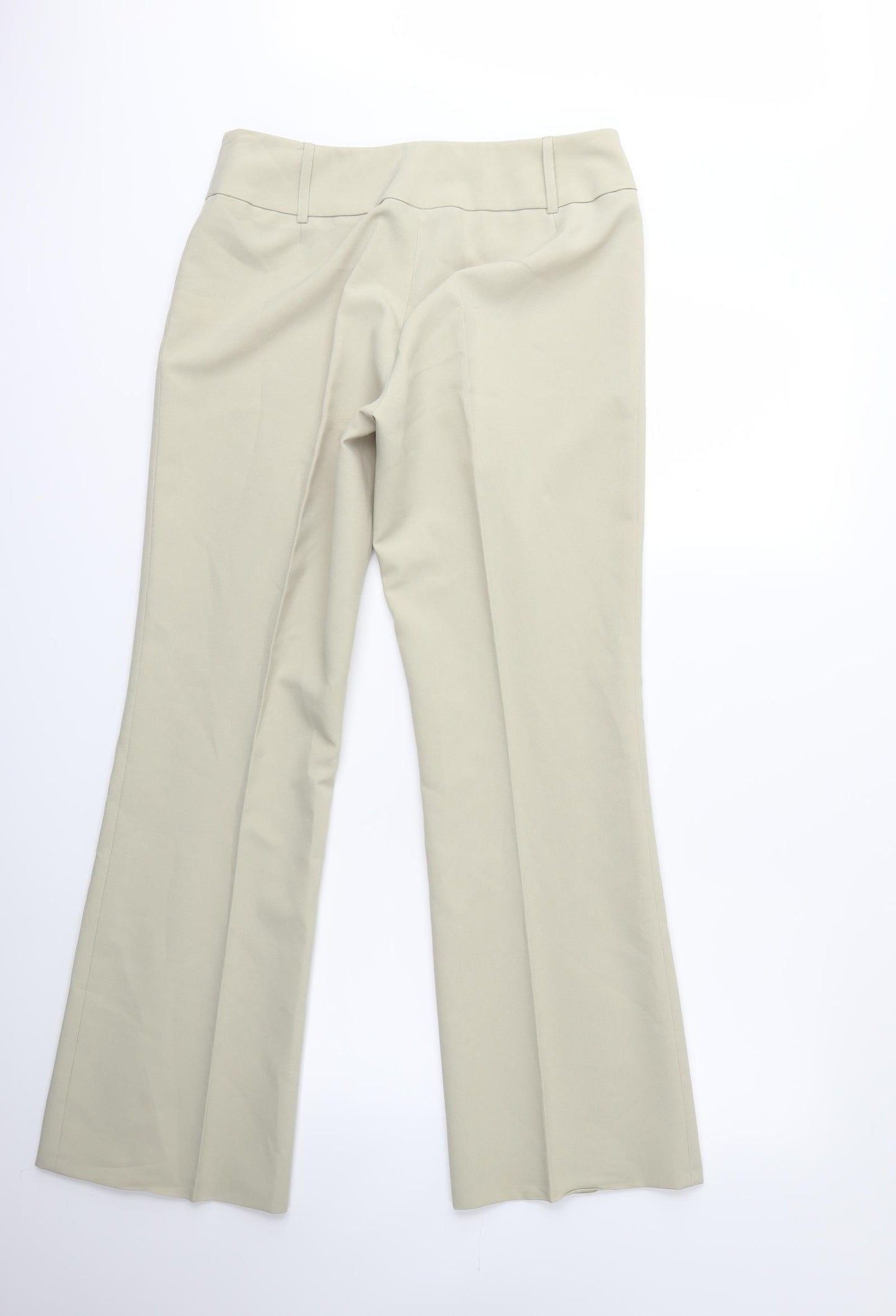 Dorothy Perkins Womens Beige   Trousers  Size 12 L29 in