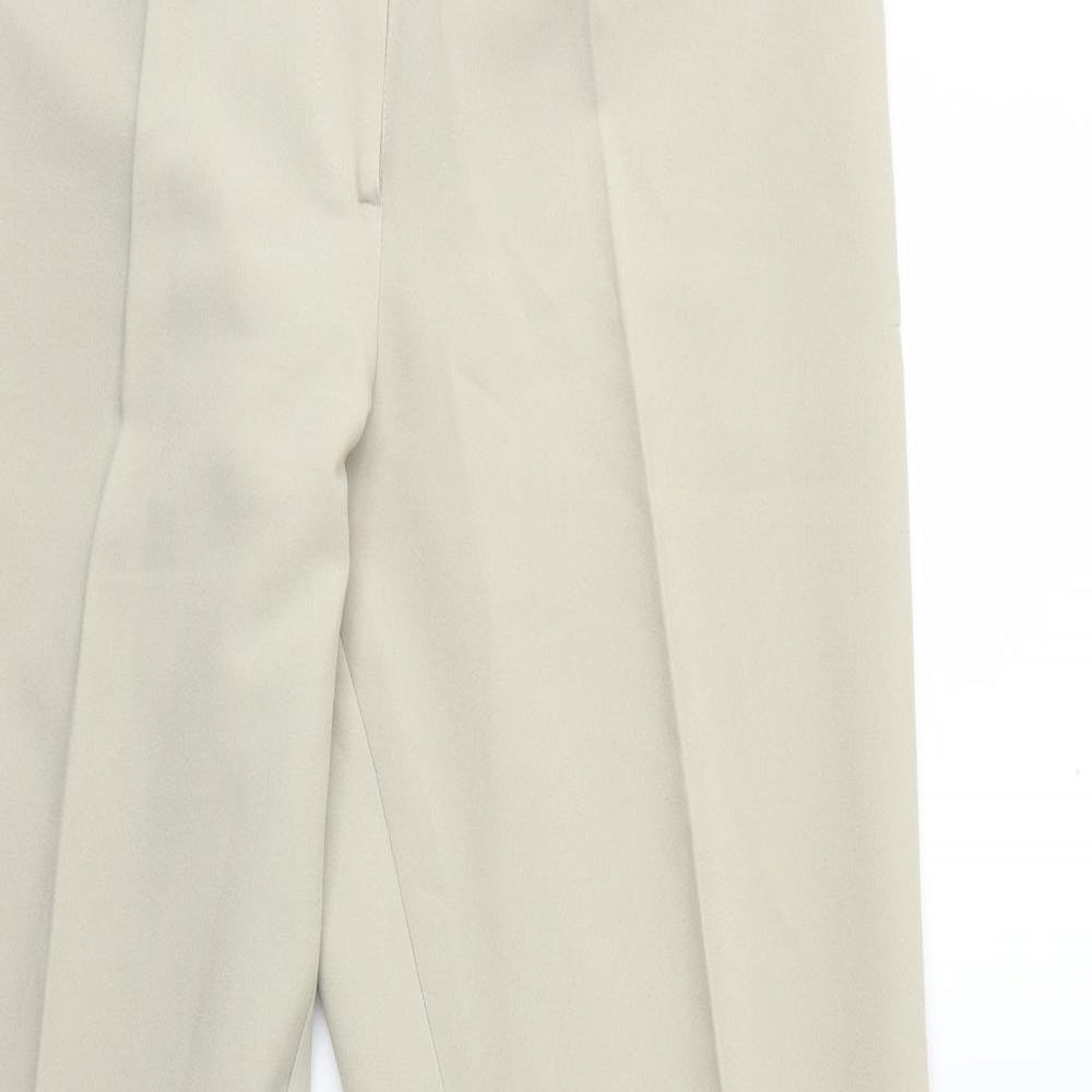 Dorothy Perkins Womens Beige   Trousers  Size 12 L29 in