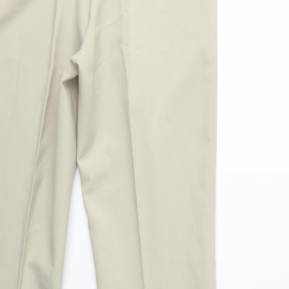 Dorothy Perkins Womens Beige   Trousers  Size 12 L29 in