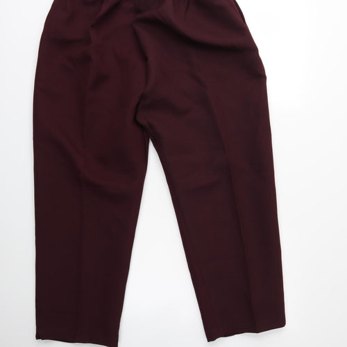 Preworn Womens Purple   Trousers  Size 20 L26 in