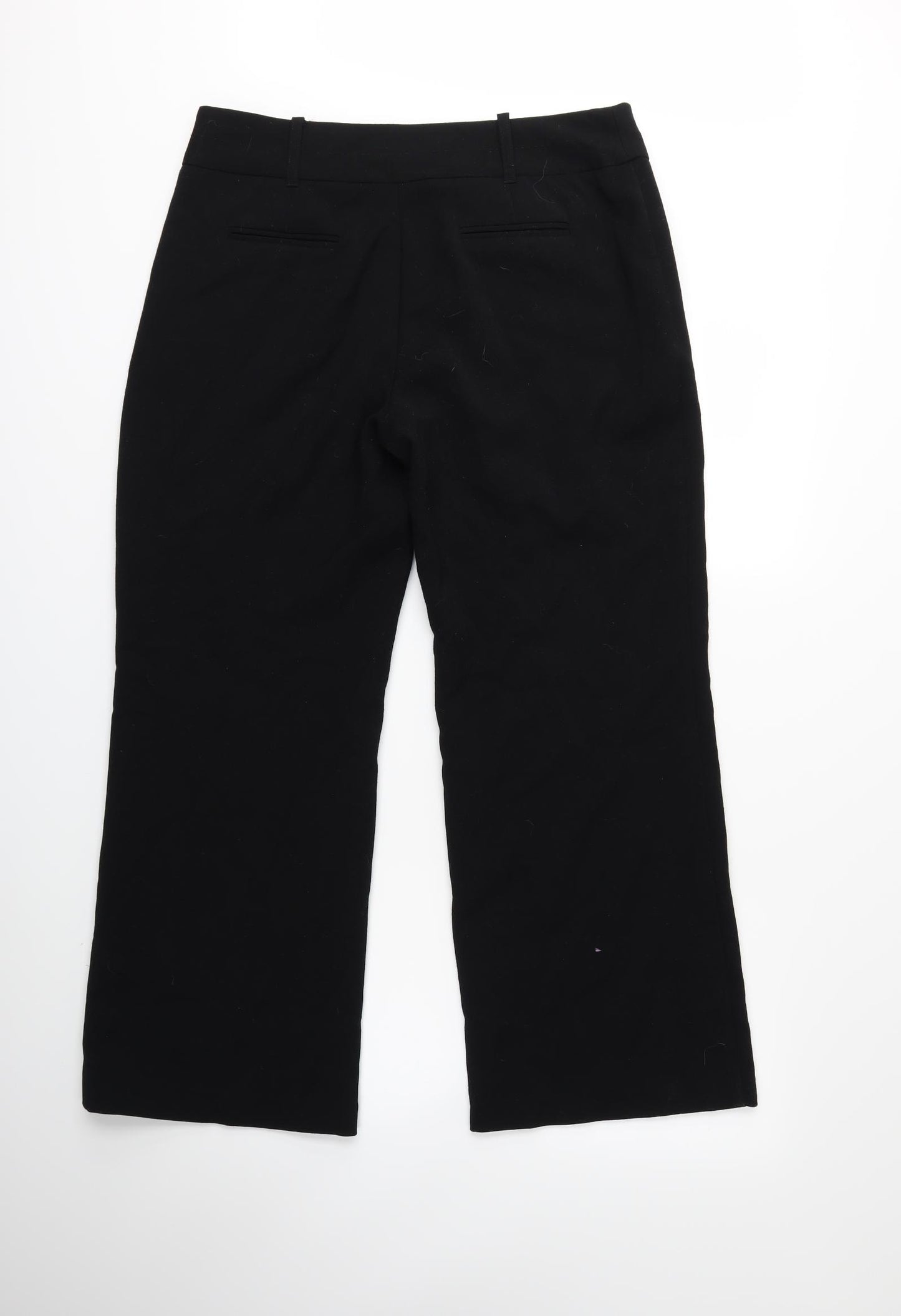 Per Una Womens Black   Trousers  Size 14 L28 in