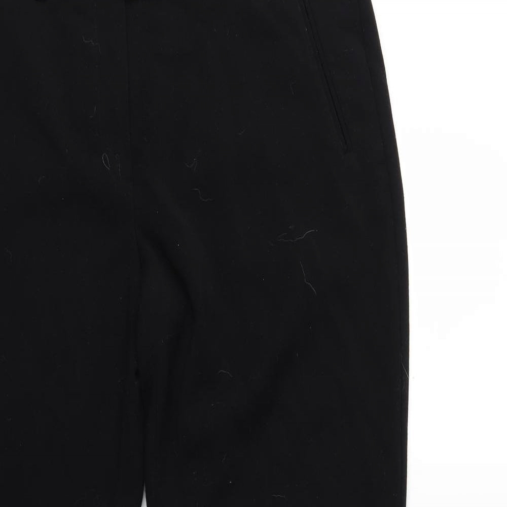Per Una Womens Black   Trousers  Size 14 L28 in