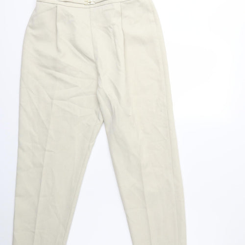 Berkertex Womens Beige   Trousers  Size 14 L26 in