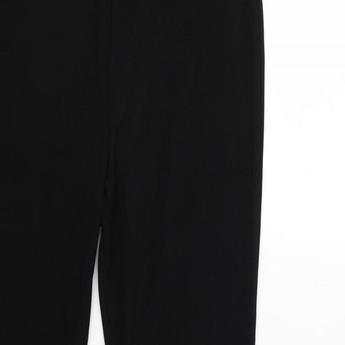 Preworn Womens Black   Trousers  Size 12 L30 in