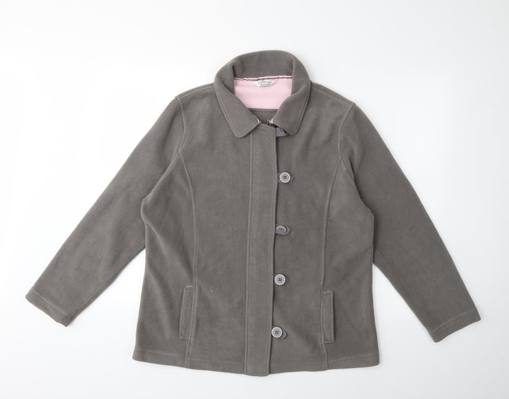 Special edition Womens Grey Fleece Jacket Size 14