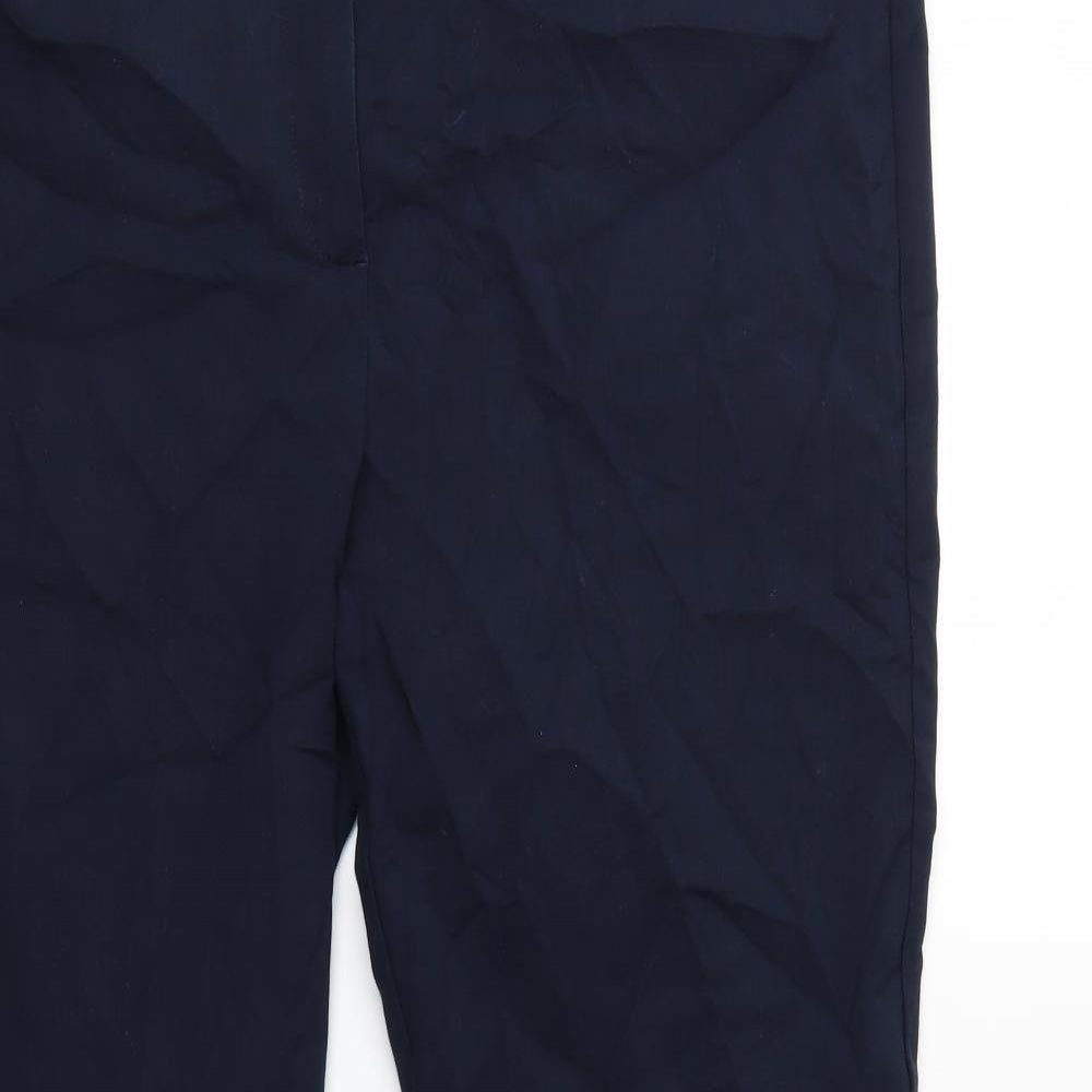 Per Una Womens Blue   Trousers  Size 18 L28 in