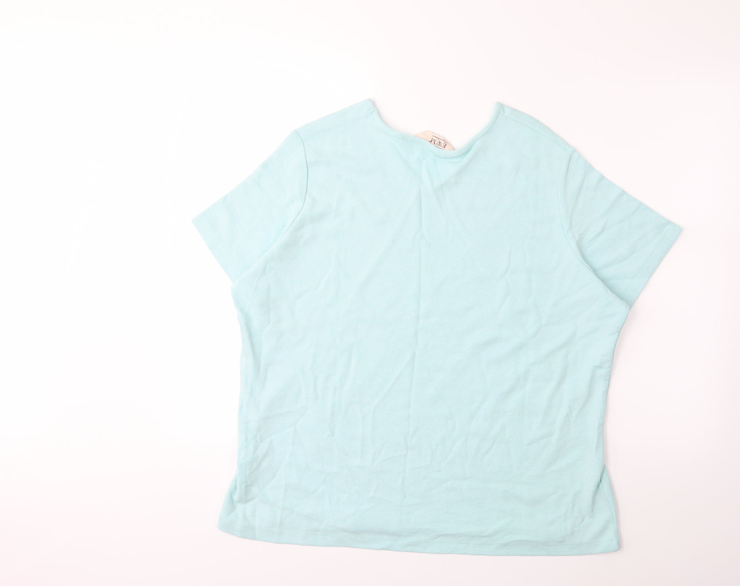 EWM Womens Blue   Pullover Jumper Size 22