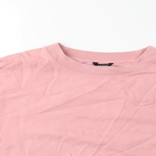 Lindex Womens Pink   Pullover Sweatshirt Size M