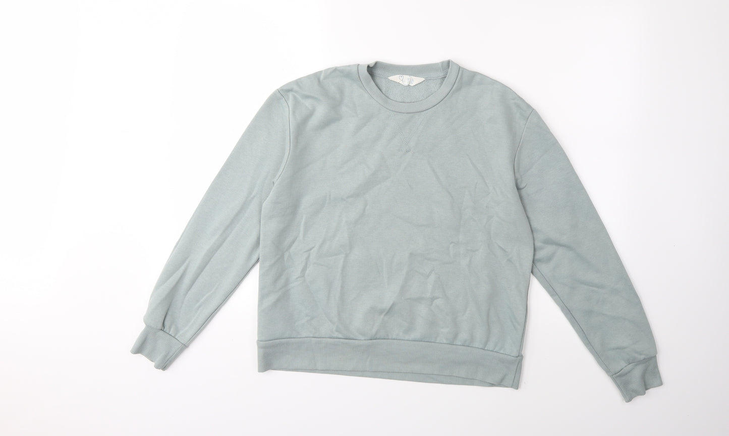 Primark Womens Green   Pullover Sweatshirt Size 4