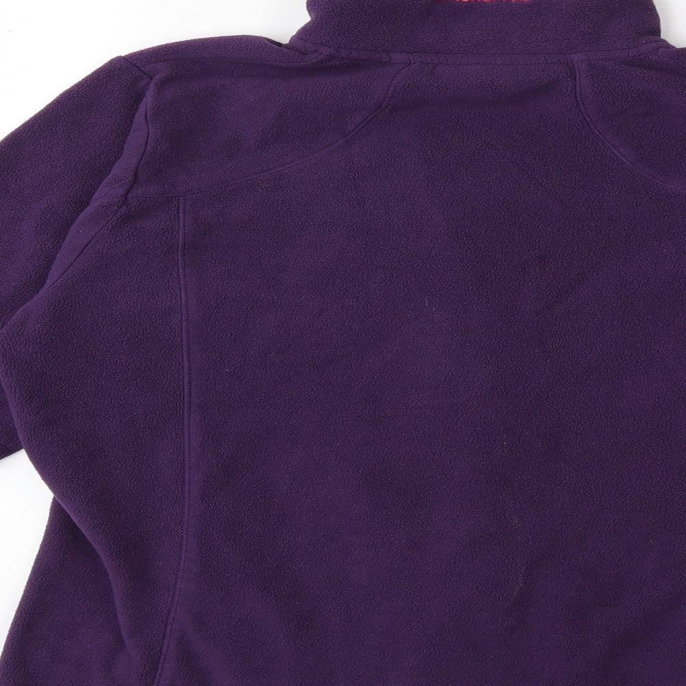 Craghoppers Womens Purple  Fleece Jacket  Size 12