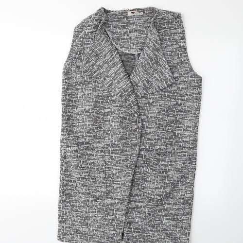 TEMT Womens Grey   Jacket Waistcoat Size 10