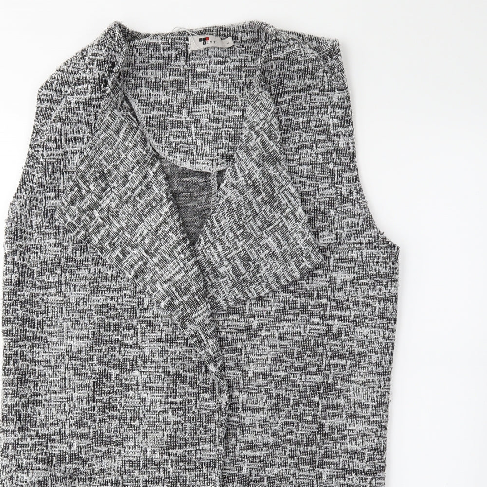 TEMT Womens Grey   Jacket Waistcoat Size 10