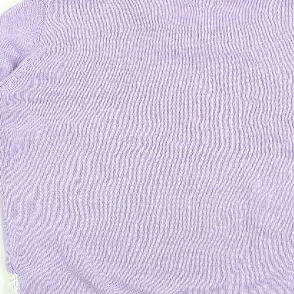 Avenue Womens Purple   Pullover Jumper Size S  - Christmas Unicorn