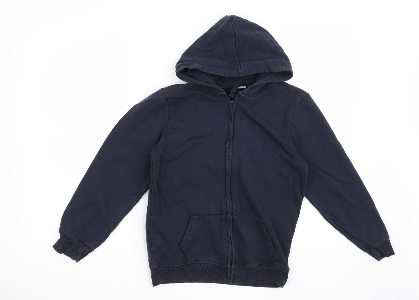 TU Boys Blue   Full Zip Hoodie Size 10 Years