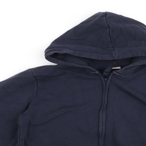 TU Boys Blue   Full Zip Hoodie Size 10 Years