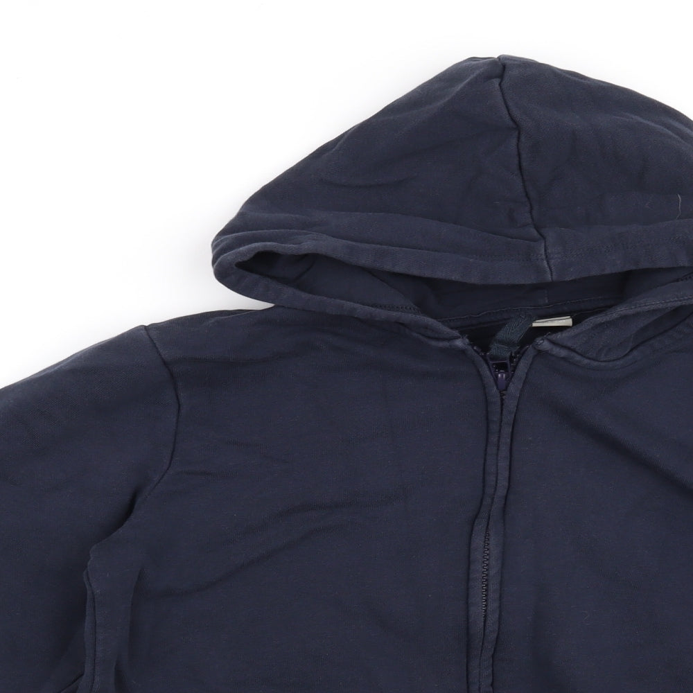 TU Boys Blue   Full Zip Hoodie Size 10 Years