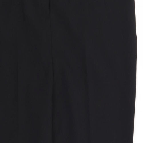 Peacocks Womens Black   Trousers  Size 18 L28 in