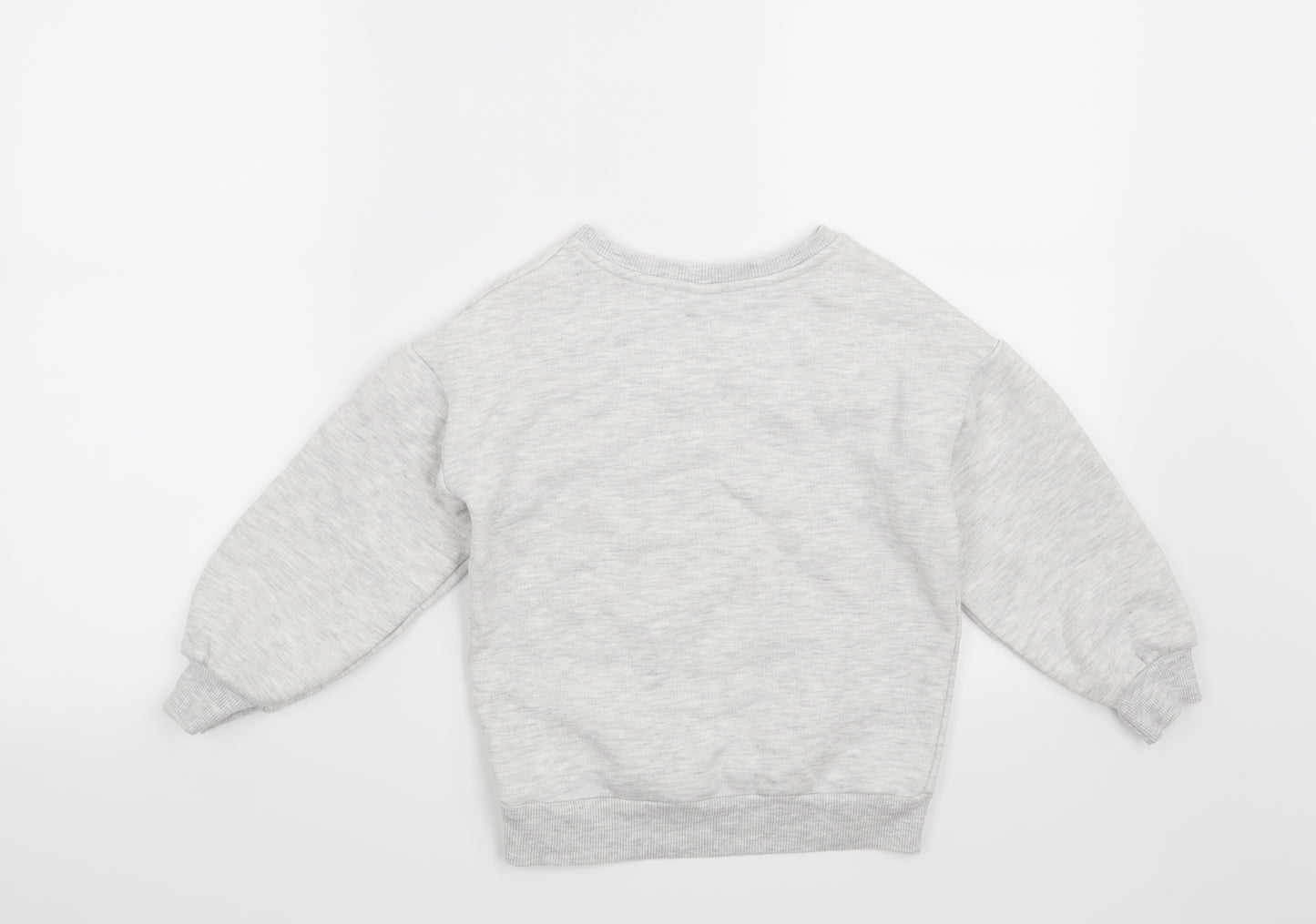 TU Girls Grey   Pullover Sweatshirt Size 7 Years  - La Vie Est Belle