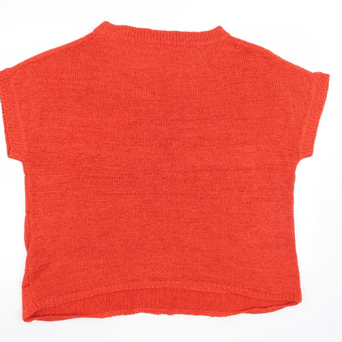 M&Co Womens Red   Pullover Jumper Size 2XL