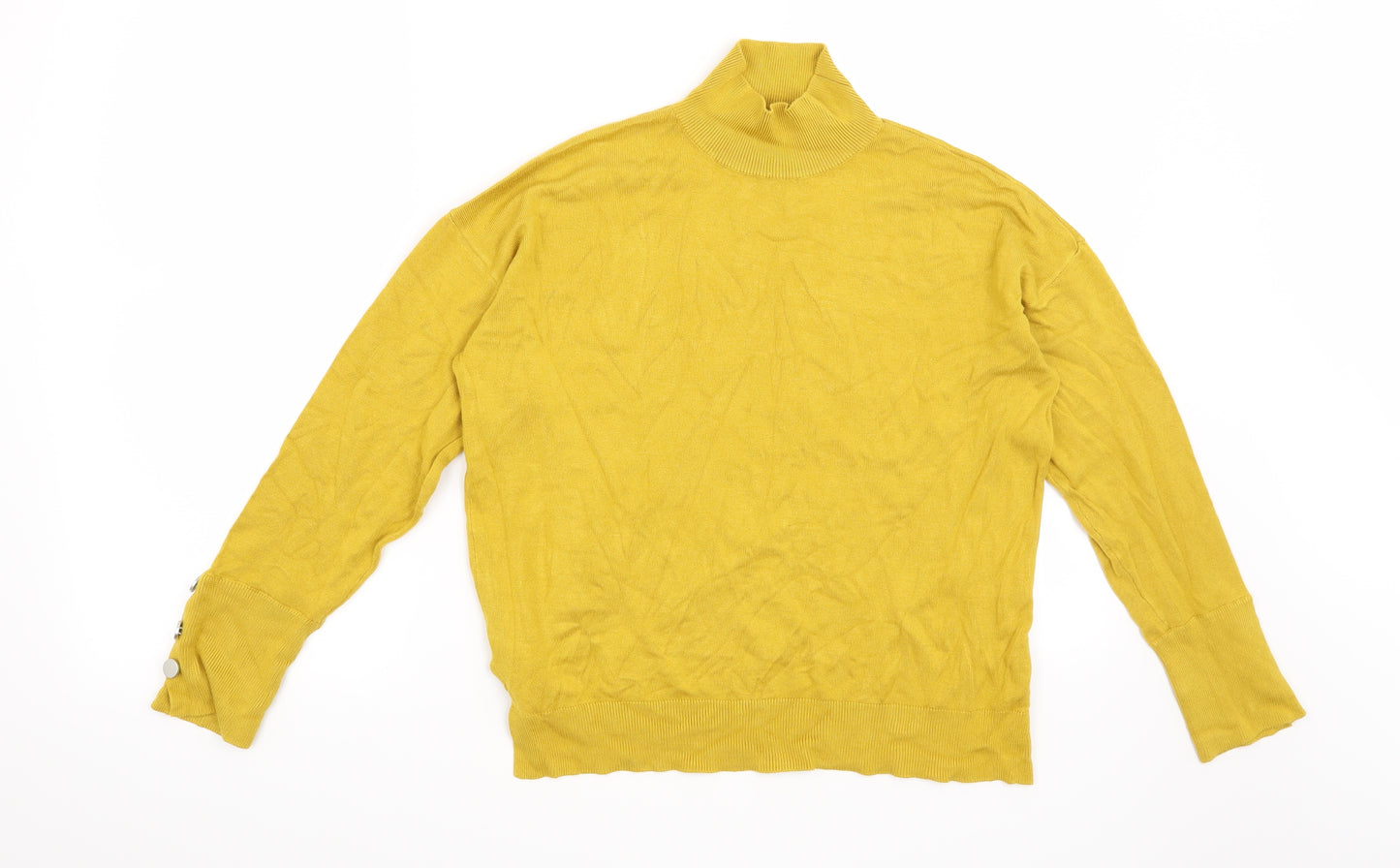 F&F Womens Yellow   Pullover Jumper Size 12