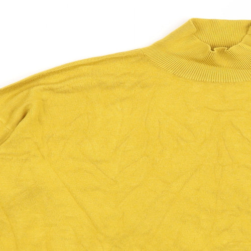 F&F Womens Yellow   Pullover Jumper Size 12