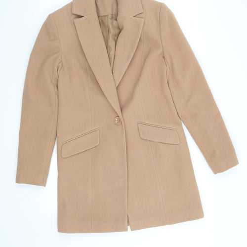 Select Womens Brown   Overcoat Cape Size 6