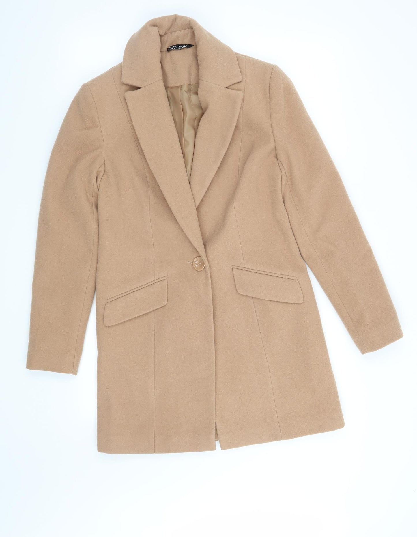 Select Womens Brown   Overcoat Cape Size 6