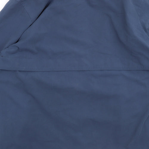 BHS Womens Blue   Overcoat Coat Size 14