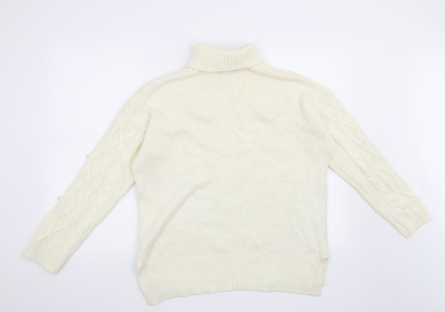 F&F Womens Beige   Pullover Jumper Size 12