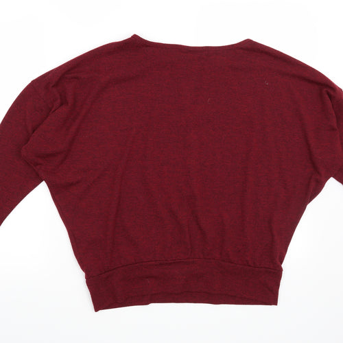 Wallis Womens Red   Pullover Jumper Size 10