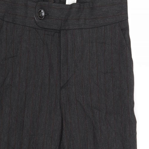 Zara Womens Grey Striped  Trousers  Size 10 L20 in