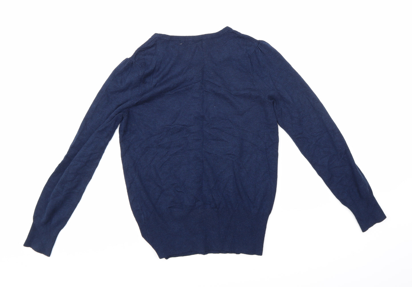 Marks and Spencer Womens Blue   Cardigan Jumper Size 10