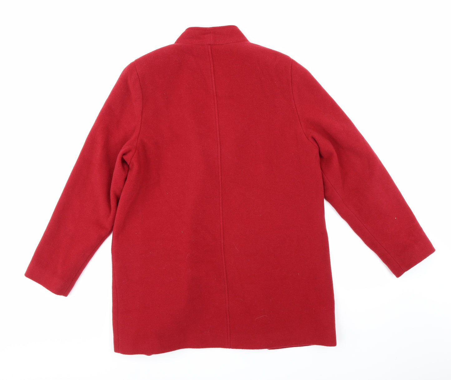 EWM Womens Red   Jacket Coat Size 12