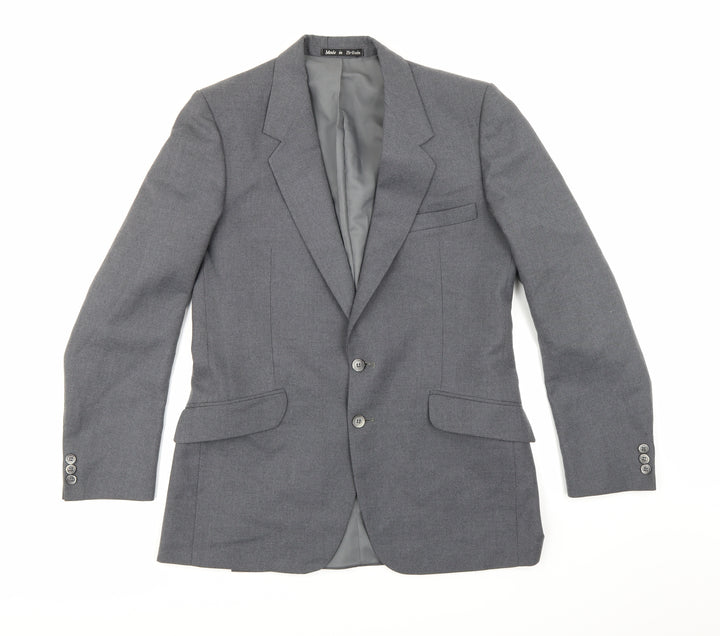 Brook Taverner Mens Grey   Jacket Suit Jacket Size 38