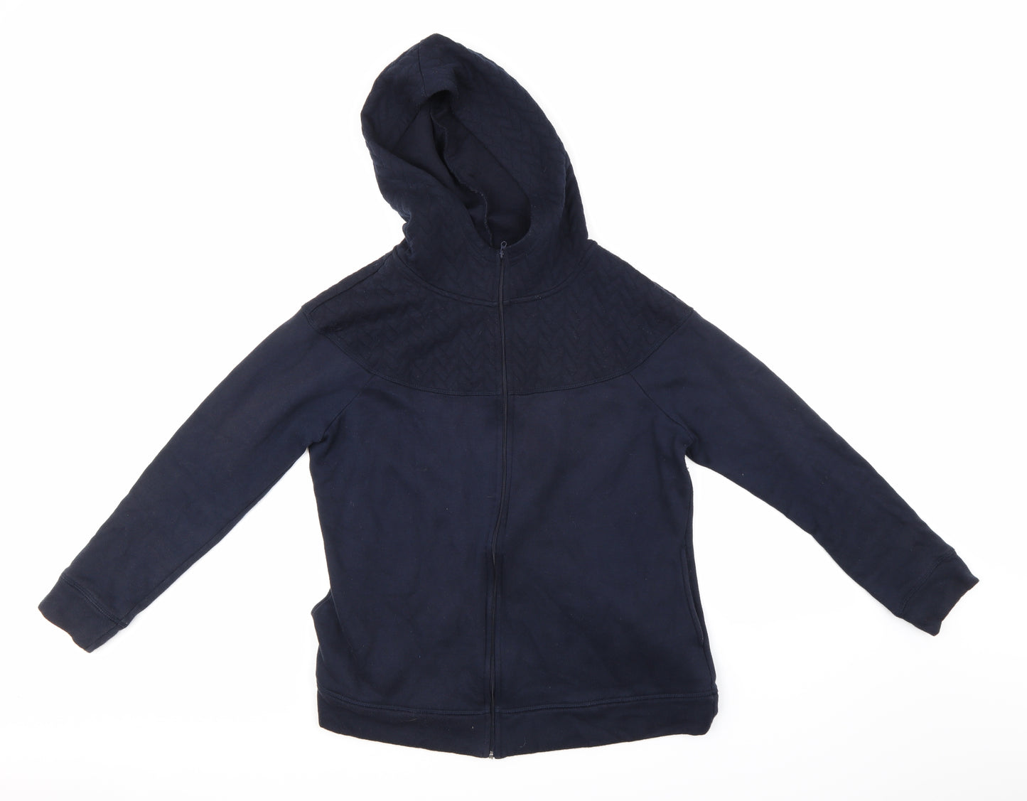 St Johns Bay Mens Blue   Pullover Hoodie Size M