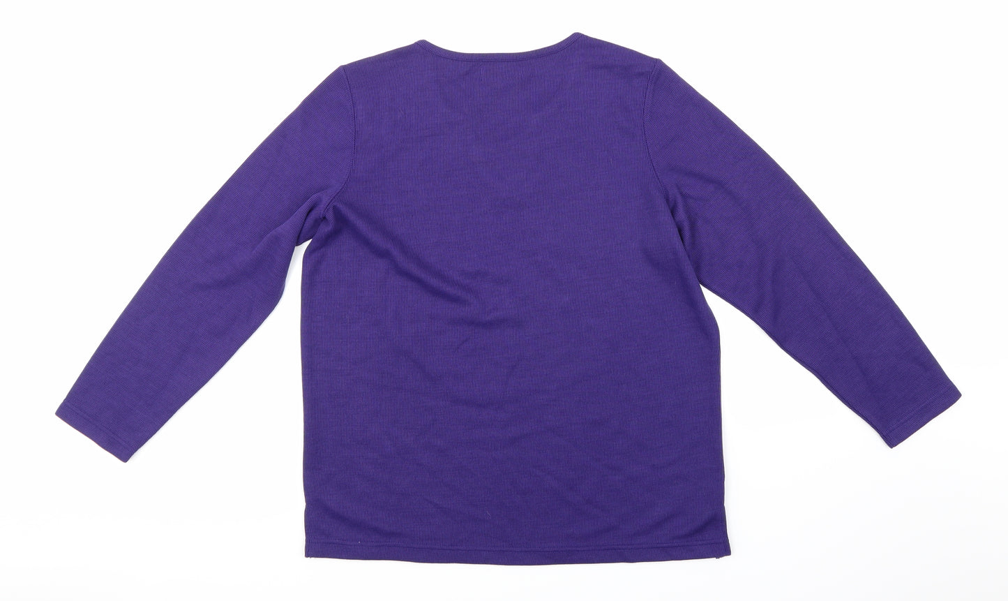 Bonmarché Womens Purple   Pullover Jumper Size S