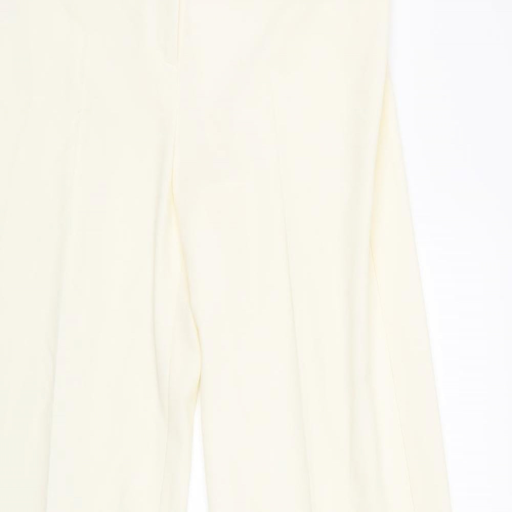 George Womens White   Trousers  Size 12 L30 in